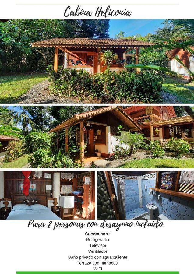 Chalet Y Cabinas Hibiscus Cahuita Kültér fotó